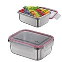 KUCHENPROFI oceľ LUNCHBOX 18,5 x 14 SOLID