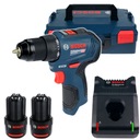 GSR 12V-30 BOSCH SKRUTKOVAČ 2x2,0Ah BEZKÚFAROVÝ