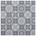 Gumolit PVC koberec, šírka 4m, Boho Grey Tiles