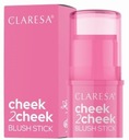 Claresa Blush stick cheek2cheek 01 candy pink