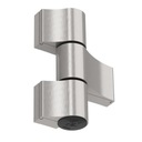 JOCKER ALU pánt trojkrídlový 93mm INOX