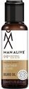 Ošetrujúci olej na bradu Man Alive Leather Oud 50 ml