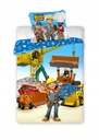 Detské POSTELIENKY Bob the Builder 100x135 bavlna