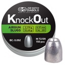 JSB KnockOut Slugs pelety ,251 Cal 6,37 mm 150 ks.