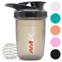 SHAKER S GULIČKOU 300 ML v mini verzii - 5 farieb ČIERNY SHAKER - na kondicionéry