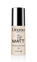 Lirene Fluid City Matt Mattifying and Smoothing Matt 208 Toffee 30 ml