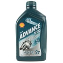 Olej Shell Advance VSX 2 (1L) - motocykle