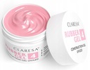 Claresa RUBBER GEL gél na stavbu predlžovacích nechtov builder 4 12g