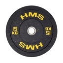 Nárazník olympijský tanier 15kg HTBR15 YELLOW HMS