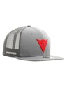 Šiltovka Dainese 9FIFTY Trucker šedo-červená