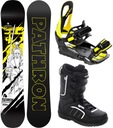 Súprava snowboardu Pathron Sensei Yellow 155 cm W