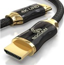 HDMI 2.0 NYLON PREMIUM 4K 60Hz 4:4:4 ARC kábel 3m