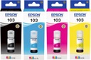 Sada atramentov EPSON 103 L3150/L31111/L3110 65ml