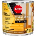 Rýchloschnúci lak 250ml, bezfarebný lesk Altax