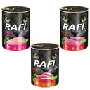 Dolina Noteci Rafi Cat Mix 3 príchute 12x400g