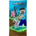 Plážová osuška Minecraft 140x70cm