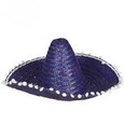 MEXICKÝ ČIAPOK SOMBRERO 50 CM FIALOVÝ