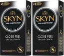 SKYN Close Feel nasadené kondómy 2x10 kusov