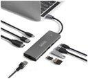 HUB USB-C ADAPTÉR 9v1 HDMI 4K 60Hz SD Ethernet M2