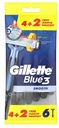 GILLETTE BLUE3 HLADKÉ HOLENIA 6 ks