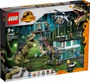 Jurský svet Attack of the Giganotosaurus Sada BLOKOV pre DIEŤA Lego puzzle