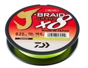 DAIWA BRIDGE J-BRAID X8E 0,28MM 135M ZELENÁ