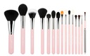 Sada štetcov na make-up JESSUP T094 Pink/Silver