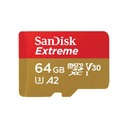 SANDISK EXTREME microSDXC 64 GB 170/80 MB/s A2