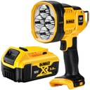 Nabíjacia LED baterka 18V 500/1500lm DeWALT DCL043 + 1x5Ah DCB184