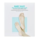 Baby Silky One Shot Foot Peel Mask exfoliačná maska ​​na nohy vo forme jaziev