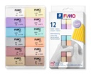 FIMO SOFT súprava modelovacej hmoty 12 x 25g Pastelová hmota