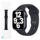 APPLE Watch 38 40 41mm POLNOČNÝ SILIKÓNOVÝ REMÍN