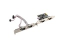 PCI Express karta - COM 9Pin x4 + Herring Low Prof