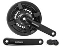 Kľuka na bicykel SHIMANO TY301 6 7 8 rýchlostná s krytom