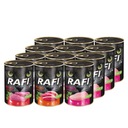 Rafi Cat mix príchutí konzervy pre mačky 12 x 400 g