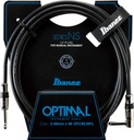 Kábel 2x Jack 6,3mm mono 3m Ibanez NS10L uhl