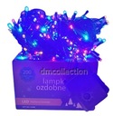 Vianočné osvetlenie 15m 200 Led multicolor w/z