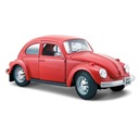 Kompozitný model Volkswagen Beetle 1973 červený