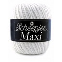 Scheepjes Maxi šnúra / 106 snehovo biela / 100 g