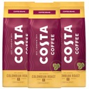 Costa Coffee Colombian Pražená zrnková káva 3x500g