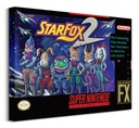 Obraz na plátne Super Nintendo Star Fox 2 40x30cm