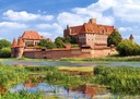 PUZZLE 3000 PUZZLE POHĽAD NA KRAJINU MALBORK CASTLE POLAND RIVER 9+ CASTOR