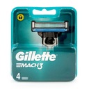 Gillette Mach3 Refill žiletky 4 ks