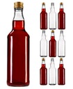 10x fľaša Monopol 0,5 l Moonshine Vodka Svadobné Monopol fľaše TopBottles