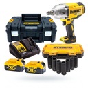 NÁRAZOVÝ KLÚČ DEWALT 1/2 950 Nm DCF899P2 + ZÁSUVKY