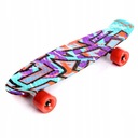 METEOR MULTICOLOR FAREBNÝ SKATEBOARD DO 100 KG