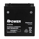 BPower Platinum AGM YTX16-BS 12V 14Ah 230A ETX16