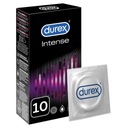 Durex rebrované kondómy s lubrikantom 10 ks