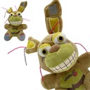 FNAF FREDDY SPRINGTRAP Five Nights MASCOT GREEN RABBIT 18CM