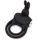 Vibračný prsteň - Happy Rabbit Eck Ring Black